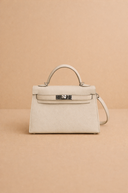 Hermes Kelly 20 Women’s Handbag (White)