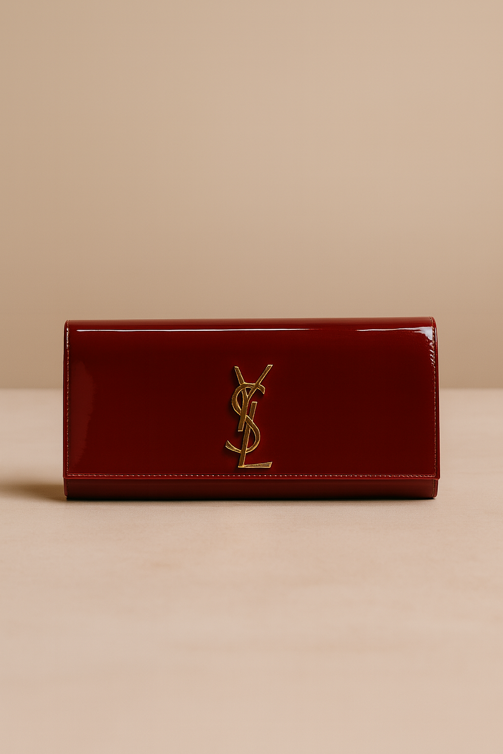 Yes Saint Laurent Red Burgundy Ladies Purse