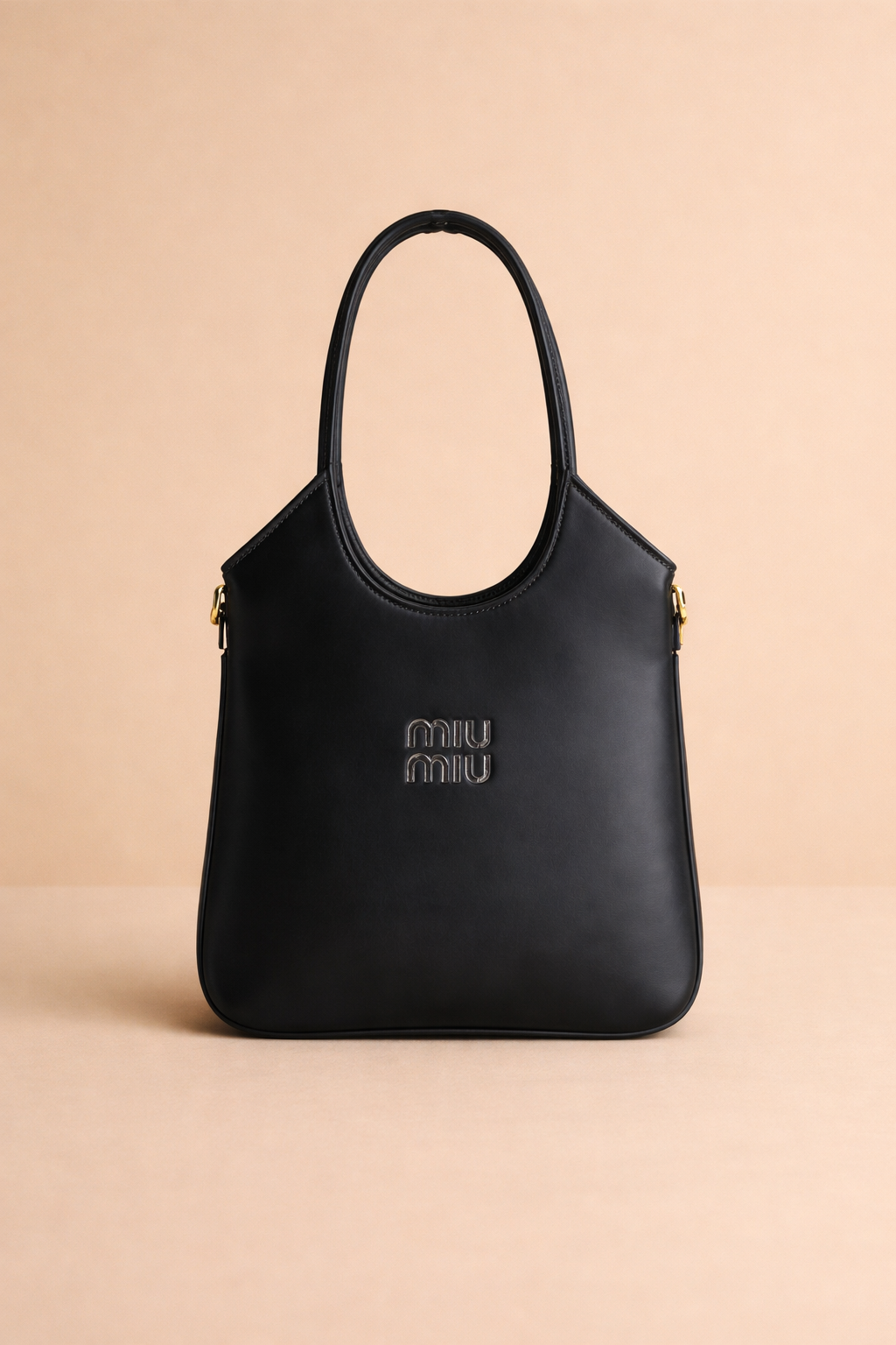 Miu Miu IVY Leather Bag Black