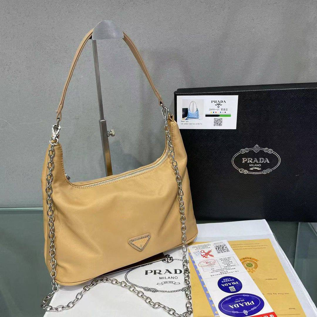 Prada Ladies Bag (Light Yellow)
