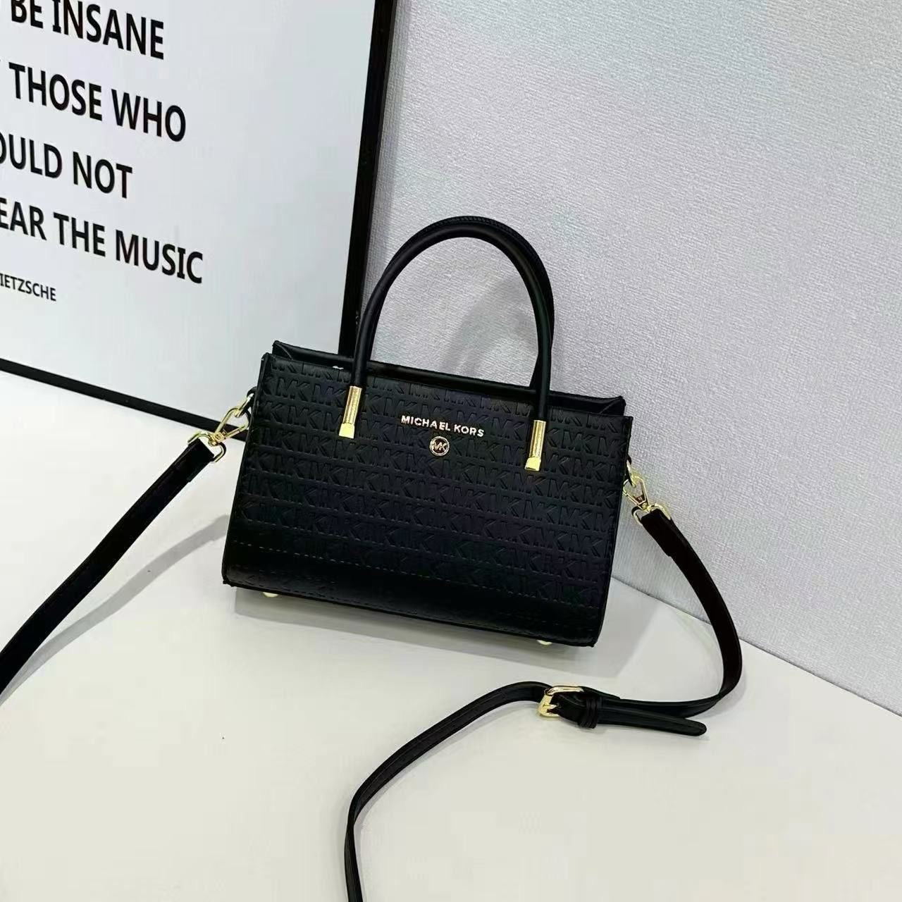 Michael Kora Hand Bag Black