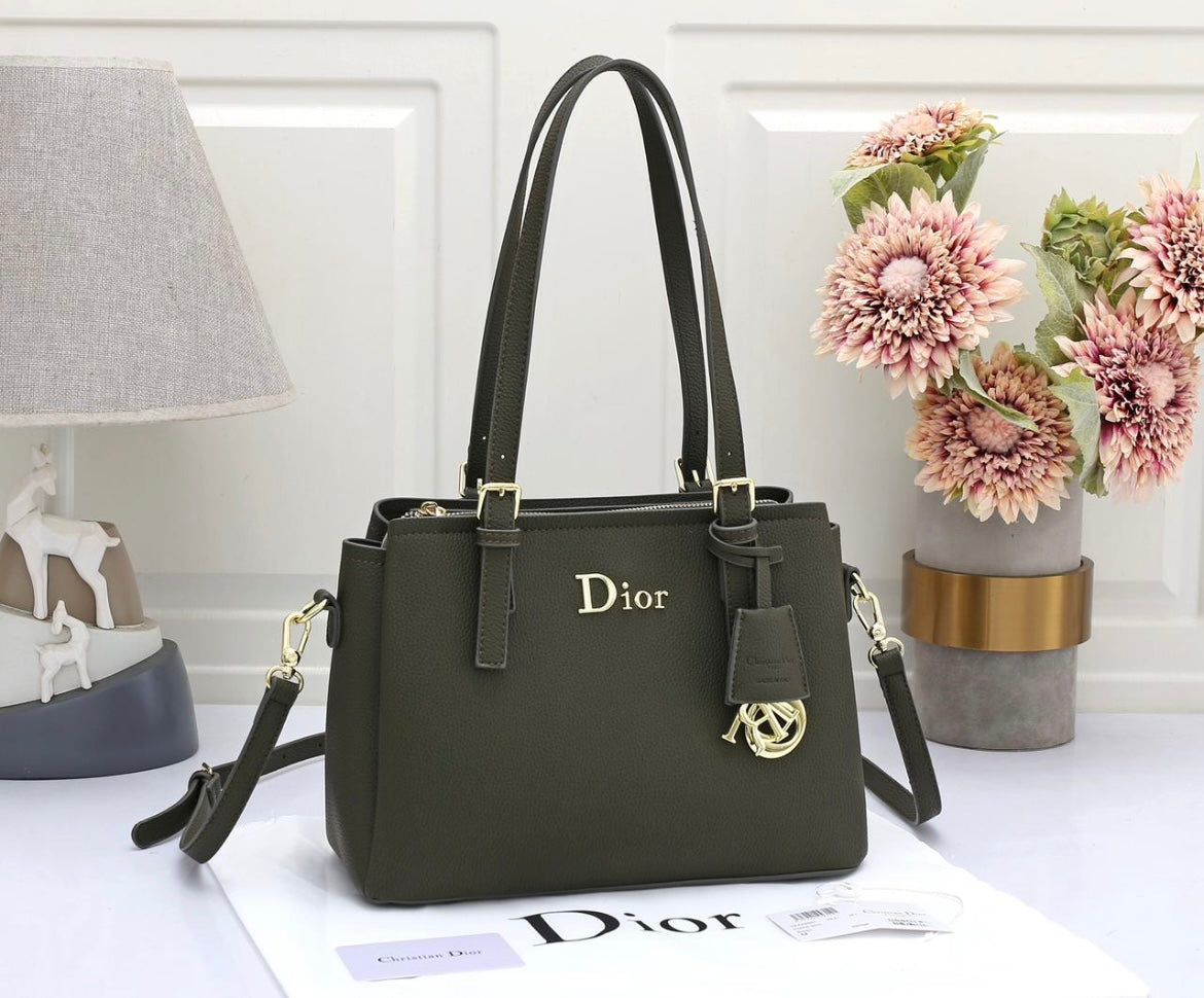 Dior Ladies Bag (Dark Green)
