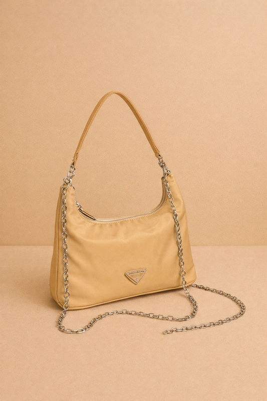 Prada Ladies Bag (Light Yellow)
