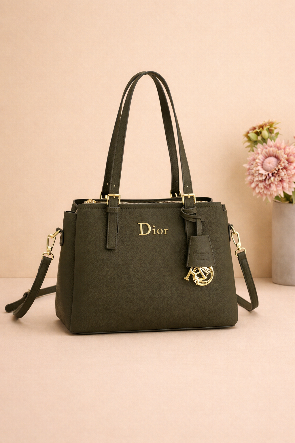 Dior Ladies Bag (Dark Green)