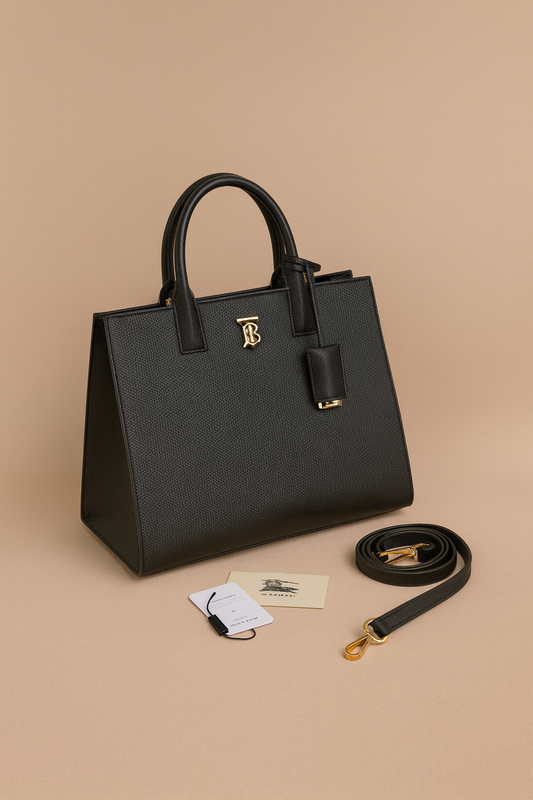 Burberry Frances Women’s Mini Leather bag (black)