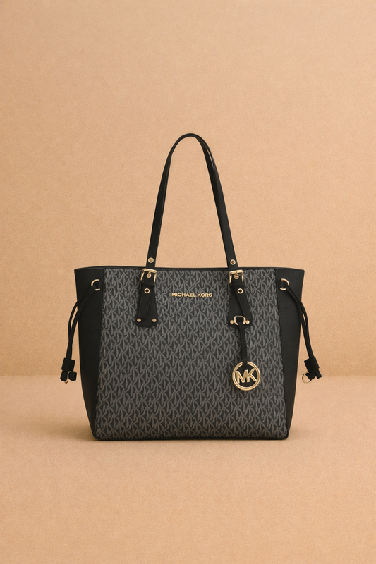 Michael Kors Black Signature Tote Bag Timeless & Versatile