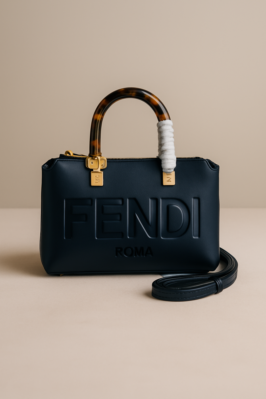 Fendi By The Way Mini Top Handle Bag Black
